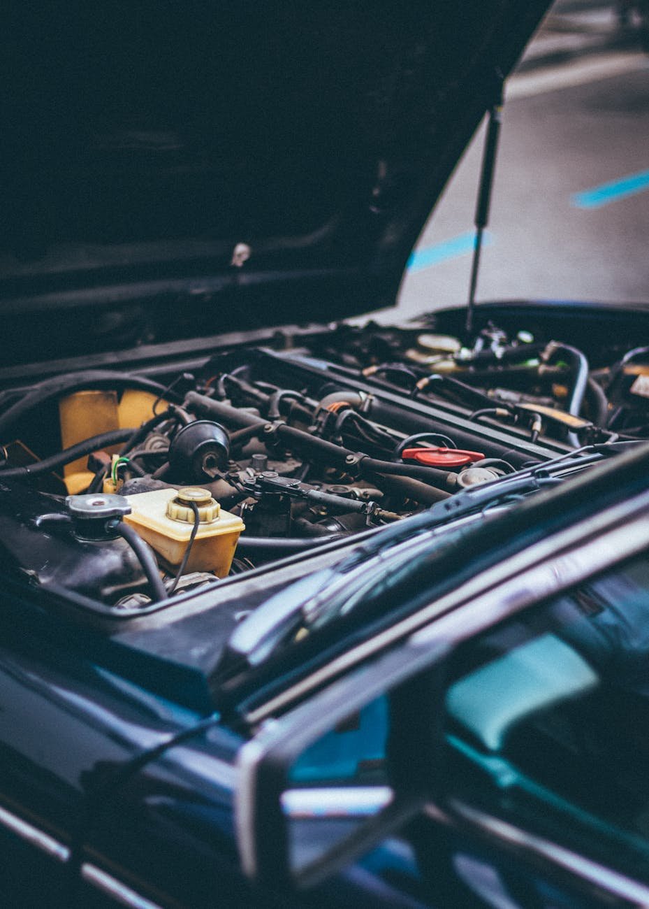 close up photo of vehicle engine, MAP sensor