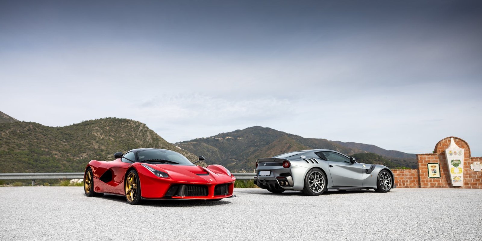 luxury sports cars in scenic mountain setting, Automotive Performance Seals